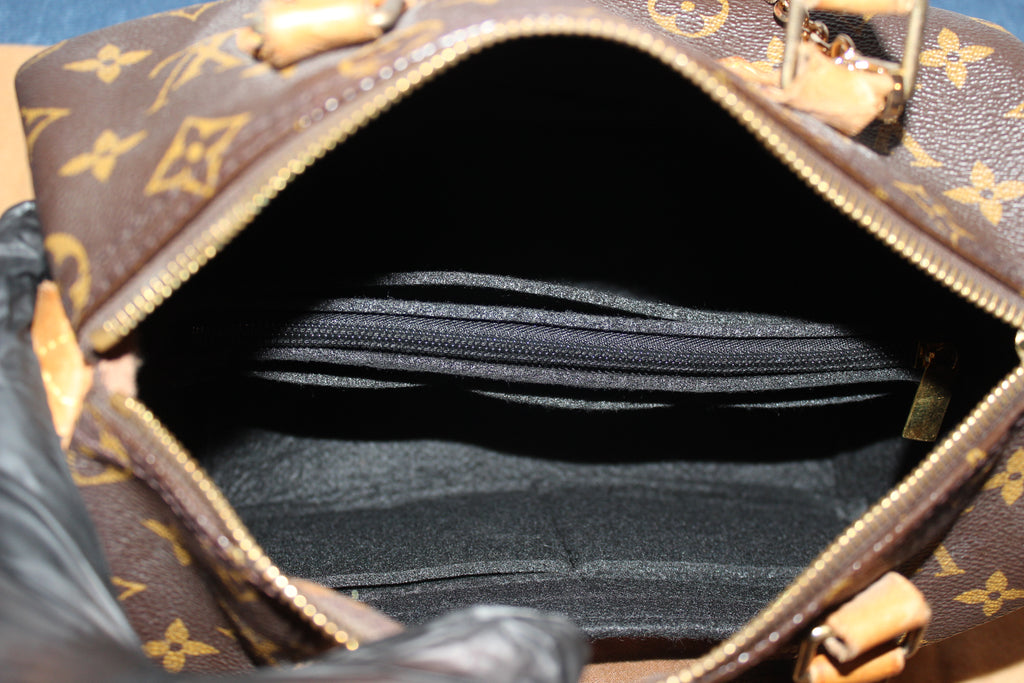 Louis Vuitton Monogram Speedy Vintage Handbag Purse Bundle
